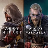 Assassin’s Creed Mirage & Assassin's Creed Valhalla Bundle PS4-PS5