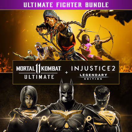 Mortal Kombat 11 Ultimate + Injustice 2 Leg. Edition Bundle PS4-PS5
